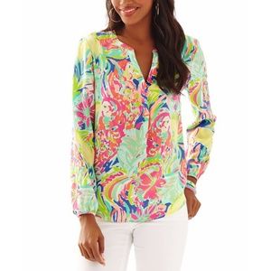 New without tags Lilly Pulitzer Stacey Blouse
